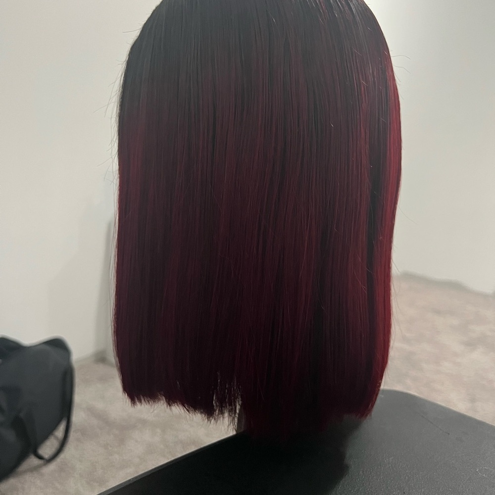 U-Part wig leave out.